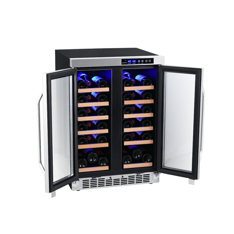 Edgestar 21 bottle dual zone hot sale wine cooler